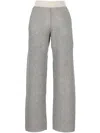 Lorena Antoniazzi Trousers In Gray