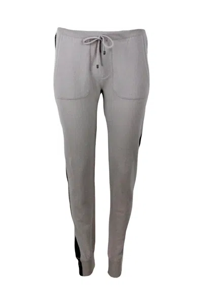 Lorena Antoniazzi Trousers In Gray