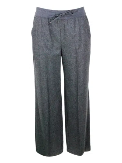 Lorena Antoniazzi Trousers In Gray