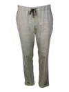 Lorena Antoniazzi Wool Blend Pants In Neutral