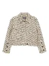 Lorena Antoniazzi Tweed Cropped Jacket In Neutral