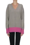 Lorena Antoniazzi V-neckline Pullover In Multi