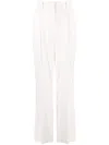 Lorena Antoniazzi Tailored Straight-leg Trousers In Neutrals