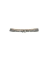 Lorena Antoniazzi Woman Belt Grey Size Onesize Calfskin