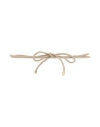 Lorena Antoniazzi Woman Belt Sand Size Onesize Leather