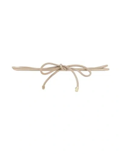 Lorena Antoniazzi Woman Belt Sand Size Onesize Leather