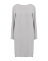 Lorena Antoniazzi Woman Mini Dress Light Grey Size 6 Acetate, Viscose In Grey