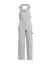 Lorena Antoniazzi Woman Overalls Grey Size 6 Cotton, Elastane In Grey