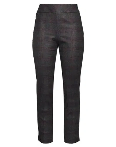 Lorena Antoniazzi Woman Pants Charcoal Size 10 Virgin Wool, Elastane In Grey