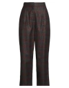 Lorena Antoniazzi Woman Pants Charcoal Size 12 Virgin Wool, Elastane, Polyester In Gray