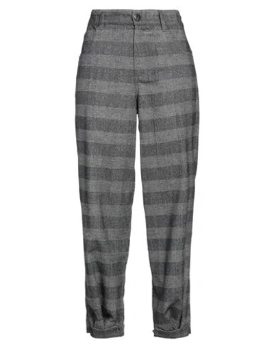 Lorena Antoniazzi Woman Pants Grey Size 10 Virgin Wool, Cashmere, Polyester, Elastane