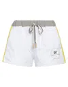 Lorena Antoniazzi Woman Shorts & Bermuda Shorts White Size 2 Polyamide, Elastane In White