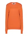 Lorena Antoniazzi Sweaters In Orange
