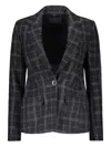 Lorena Antoniazzi Single-breasted Blazer In Blue