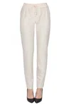 Lorena Antoniazzi Wool-blend Jogging Trusers