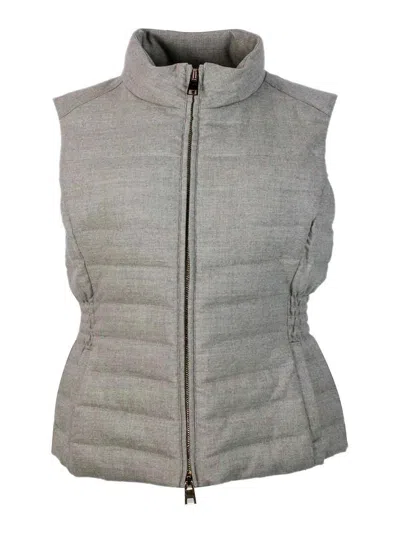 Lorena Antoniazzi Wool Jacket In Grey