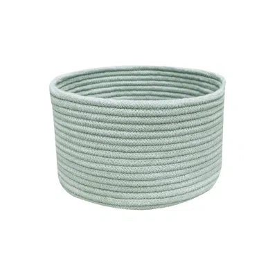 Lorena Canals 8" H Recycled Pet/cotton General Basket In Blue