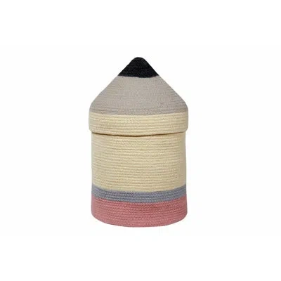 Lorena Canals Back To School Fabric Box In Multi