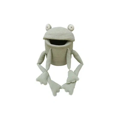 Lorena Canals Basket Fred The Frog In Green