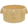 Lorena Canals Basket New Tassels In Multi