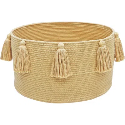 Lorena Canals Basket New Tassels In Multi