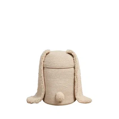 Lorena Canals Basket Rita The Rabbit In Neutral