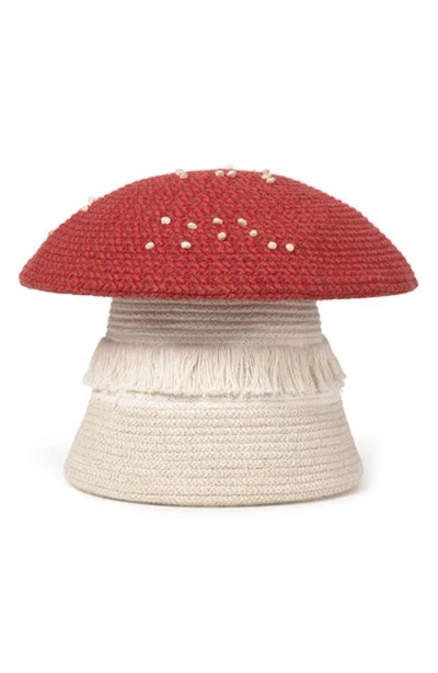 Lorena Canals Big Mushroom Basket In Multi
