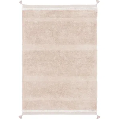 Lorena Canals Bloom Washable Rug In Pink