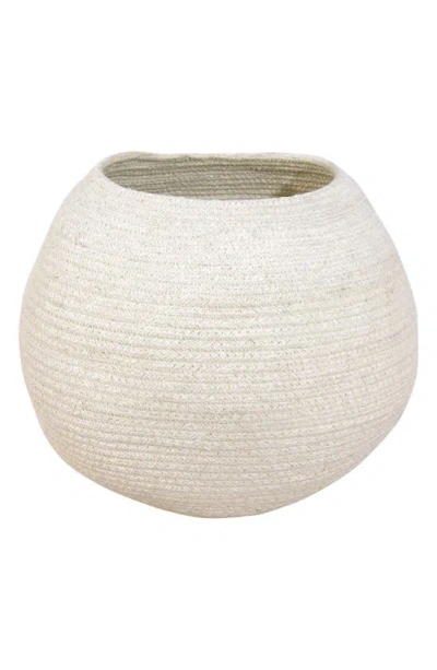 Lorena Canals Kids'  Bola Basket In Ivory