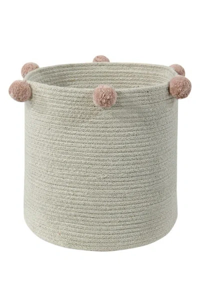 Lorena Canals Bubbly Basket In Pink