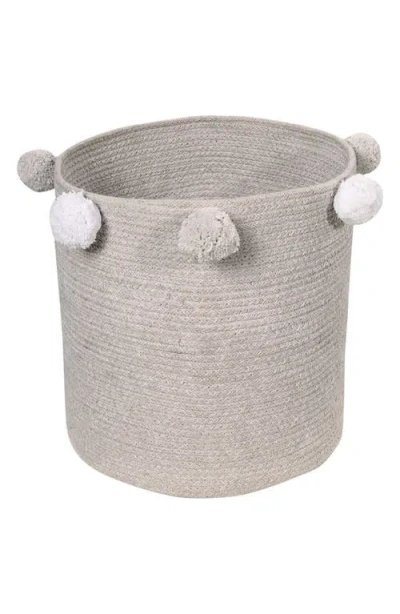 Lorena Canals Bubbly Basket In Gray