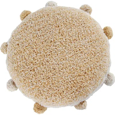 Lorena Canals Bubbly Pompom Trim Floor Cushion In Neutral