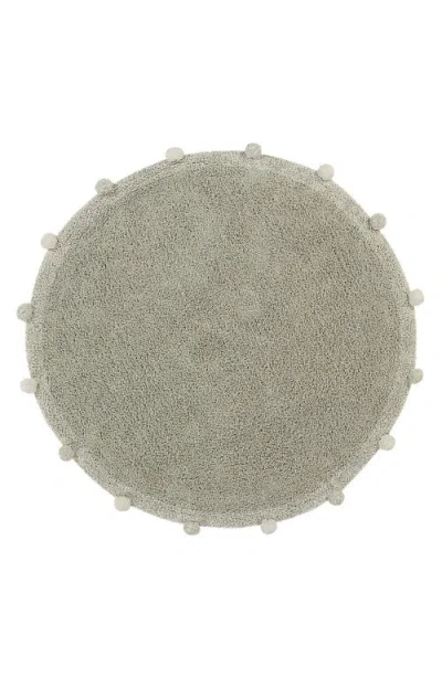 Lorena Canals Bubbly Washable Cotton Area Rug In Green