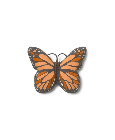 Lorena Canals Butterfly Cushion In Brown