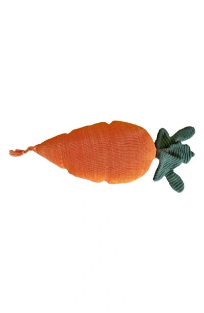 Lorena Canals Cathy The Carrot Knit Accent Pillow In Red