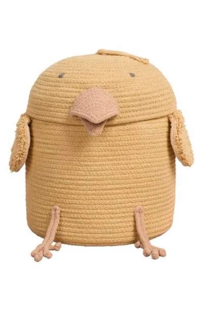 Lorena Canals Charlie The Chicken Basket In Neutral