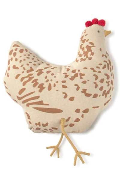 Lorena Canals Chicken Cushion In Neutral