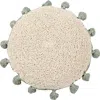 Lorena Canals Circle Accent Pillow In Neutral