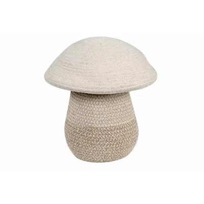 Lorena Canals Cotton Woods Fabric Basket In Neutral