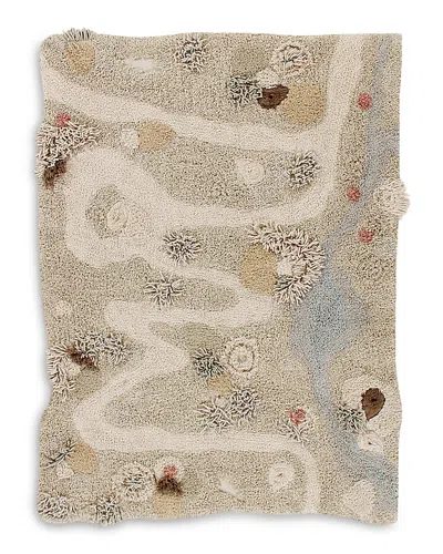 Lorena Canals Wasshable Play Rug Path Of Nature In Ivory/natural