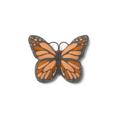 Lorena Canals Cushion Butterfly In Orange;brown