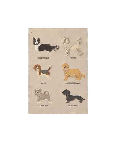 Lorena Canals Dogs Wall Hanger In Brown