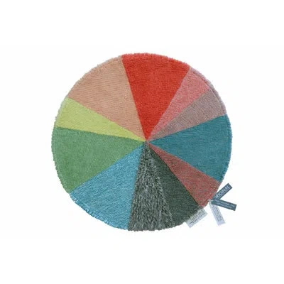 Lorena Canals Donna Wilson Woolable Rug Pie Chart In Multi
