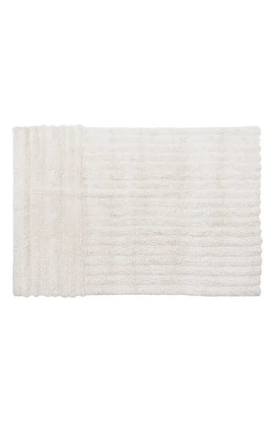 Lorena Canals Dunes Woolable Washable Wool Rug In White