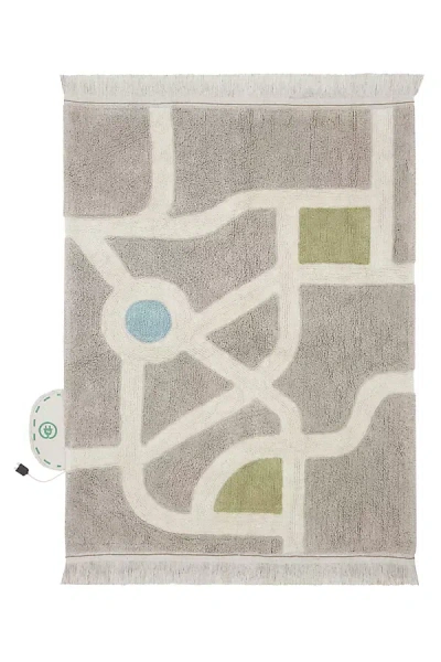 Lorena Canals Ecocity Washable Play Rug In Neutral