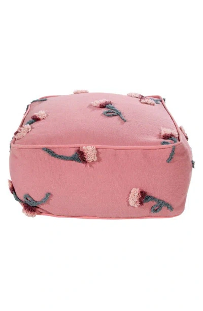 Lorena Canals English Garden Pouf In Ash Rose