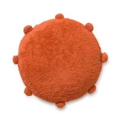 Lorena Canals Floor Cushion Bubbly In Orange