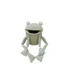 Lorena Canals Basket Fred The Frog In Olive/natural