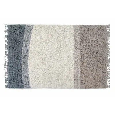 Lorena Canals Free Your Soul Woolable Rug Into The Blue In Multi