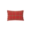 Lorena Canals Handloom Cushion In Red
